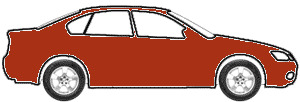 Bordeux Red touch up paint for 1974 Peugeot All Models