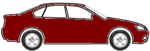 Burgundy Red touch up paint for 1968 Porsche All Models