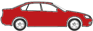 Diamond Red Tricoat touch up paint for 2024 Lincoln Nautilus