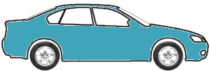 Neon Blue Metallic  touch up paint for 1991 Oldsmobile All Models