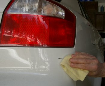 Nissan's touch-up paint - Does it work? 